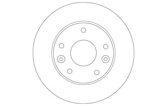Disque de frein 17519 ABS