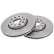 Disque de frein 17527 ABS