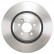 Disque de frein 17557 ABS