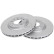 Disque de frein 17611 ABS, Vignette 3