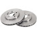 Disque de frein 17647 ABS