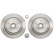 Disque de frein 18152C ABS