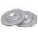 Disque de frein 18343 ABS
