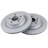 Disque de frein 18453 ABS