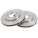 Disque de frein 18495 ABS