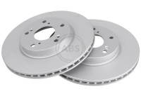 Disque de frein 18505 ABS