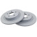 Disque de frein 18515 ABS
