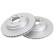Disque de frein 18523 ABS