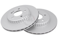 Disque de frein 18537 ABS