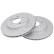 Disque de frein 18537 ABS