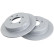 Disque de frein 18570 ABS