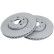 Disque de frein 18586 ABS