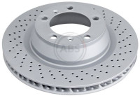 Disque de frein 18599 ABS
