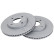 Disque de frein 18617 ABS