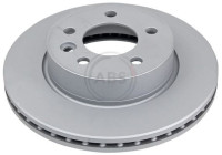 Disque de frein 18622 ABS