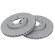 Disque de frein 18627 ABS