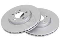 Disque de frein 18637 ABS