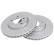 Disque de frein 18637 ABS