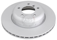 Disque de frein 18651 ABS