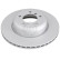 Disque de frein 18651 ABS