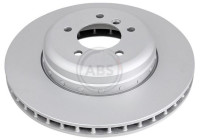 Disque de frein 18652 ABS