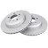 Disque de frein 18655 ABS