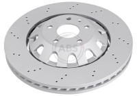 Disque de frein 18684 ABS