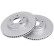 Disque de frein 18701 ABS