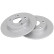 Disque de frein 18702 ABS