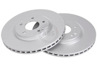 Disque de frein 18710 ABS