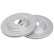 Disque de frein 18715 ABS