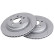 Disque de frein 18724 ABS