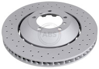 Disque de frein 18726 ABS