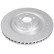 Disque de frein 18742 ABS