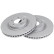Disque de frein 18755 ABS