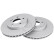Disque de frein 18780 ABS
