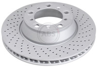 Disque de frein 18782 ABS