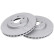 Disque de frein 18783 ABS