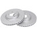 Disque de frein 18793 ABS
