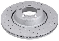 Disque de frein 18805 ABS