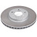 Disque de frein 18809 ABS