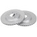 Disque de frein 18822 ABS