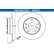 Disque de frein 24.0108-0122.1 ATE
