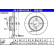 Disque de frein 24.0109-0186.1 ATE