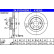 Disque de frein 24.0110-0395.1 ATE