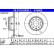Disque de frein 24.0110-0409.1 ATE