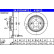 Disque de frein 24.0110-0412.1 ATE