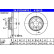 Disque de frein 24.0110-0419.1 ATE