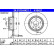 Disque de frein 24.0110-0421.1 ATE