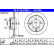 Disque de frein 24.0110-0704.1 ATE